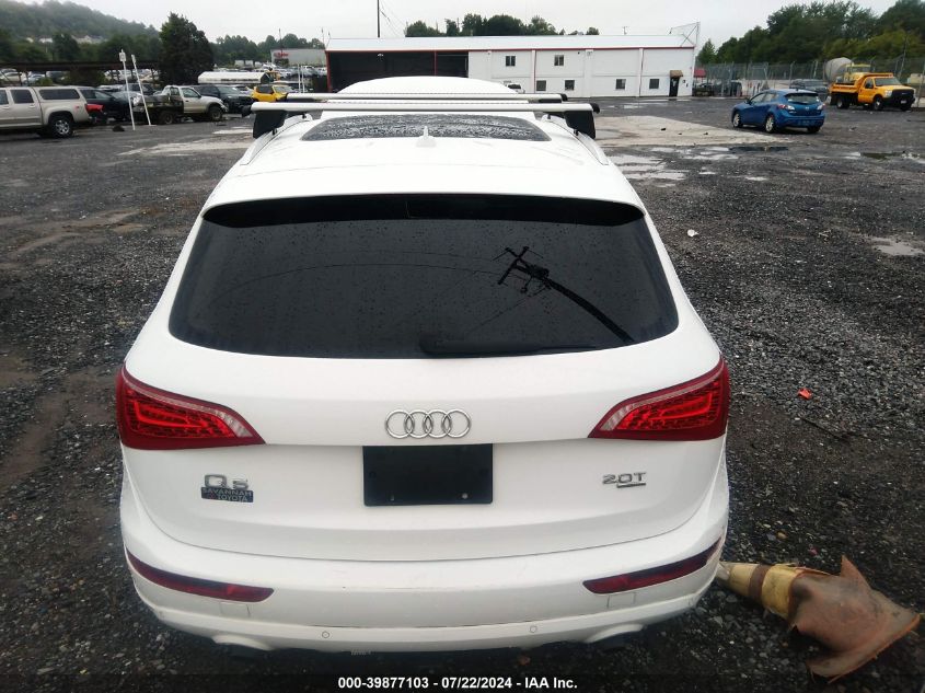 2011 Audi Q5 2.0T Premium VIN: WA1LFAFP9BA006201 Lot: 39877103