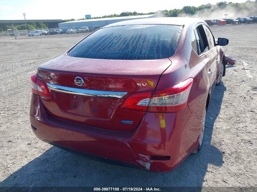 3N1AB70P7EL645289 2014 Nissan Sentra S/Sv/Sr/Sl