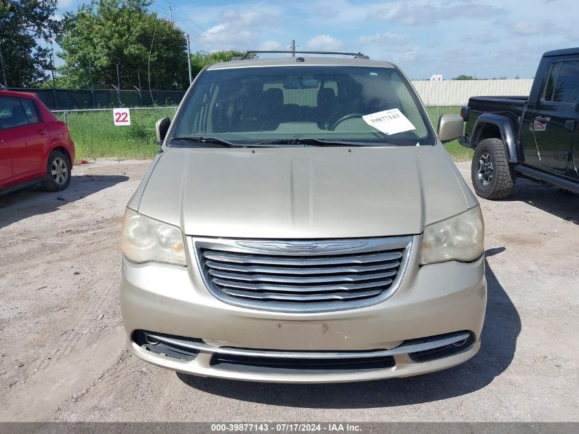 2011 Chrysler Town & Country Touring-L VIN: 2A4RR8DGXBR604743 Lot: 39877143
