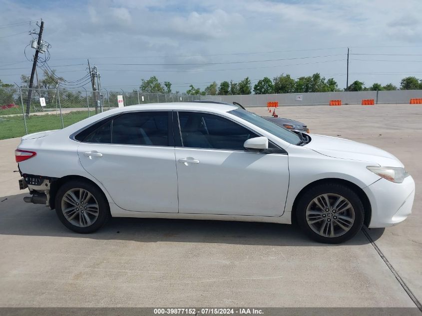 2016 Toyota Camry Se VIN: 4T1BF1FK2GU150292 Lot: 39877152