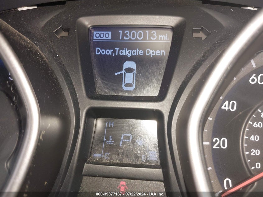 2013 Hyundai Elantra Gt VIN: KMHD35LEXDU052758 Lot: 39877167