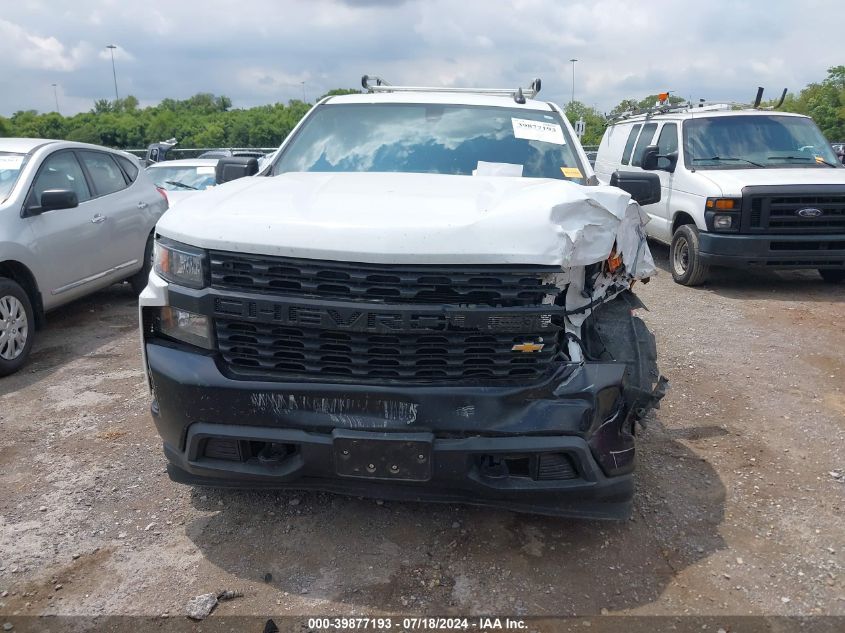 2019 Chevrolet Silverado 1500 Work Truck VIN: 1GCRYAEF8KZ290134 Lot: 39877193