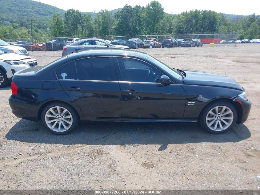 2011 BMW 328I xDrive VIN: WBAPK5C52BF123261 Lot: 39877268