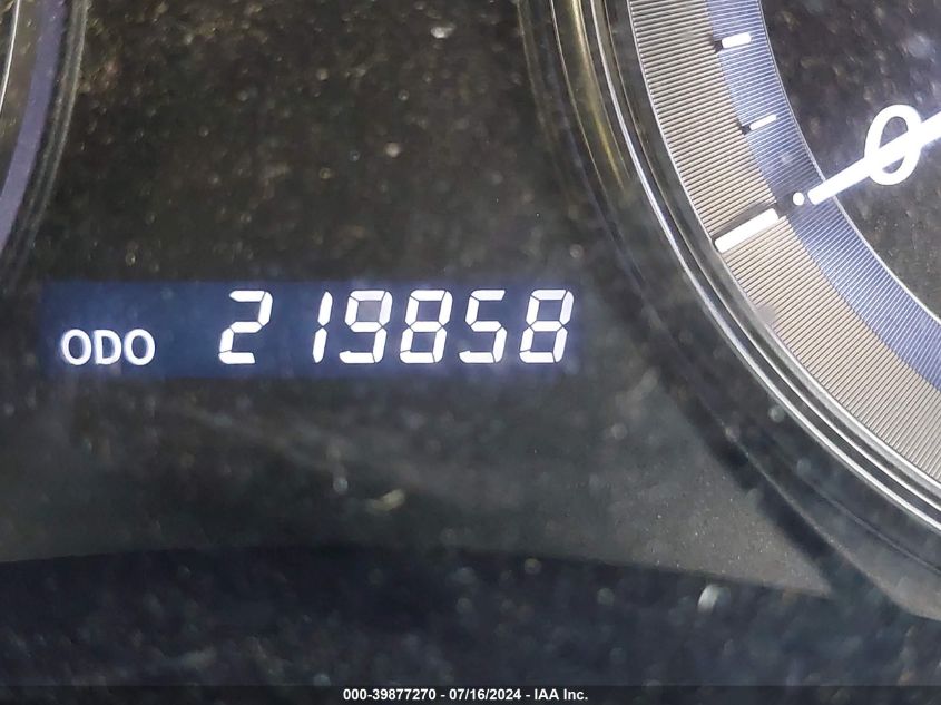 2011 Lexus Es 350 350 VIN: JTHBK1EG7B2463502 Lot: 39877270