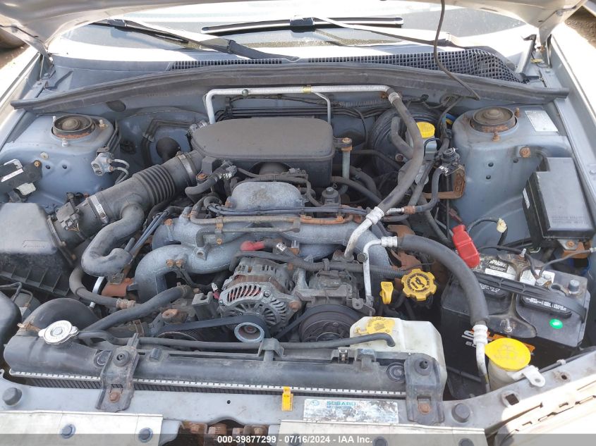 2006 Subaru Forester 2.5X VIN: JF1SG63626H748613 Lot: 39877299