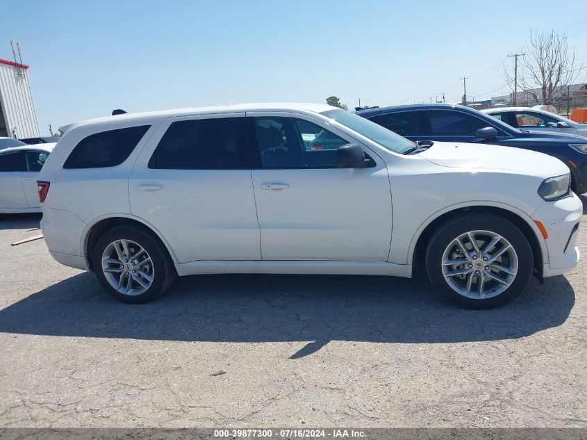 2023 Dodge Durango Gt VIN: 1C4RDHDG4PC630467 Lot: 39877300