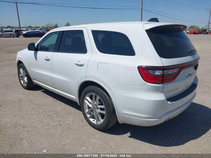 VIN 1C4RDHDG4PC630467 2023 DODGE DURANGO GT RWD