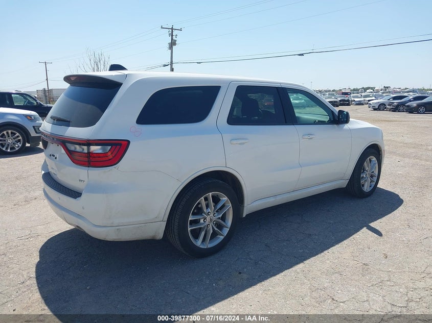 VIN 1C4RDHDG4PC630467 2023 DODGE DURANGO GT RWD