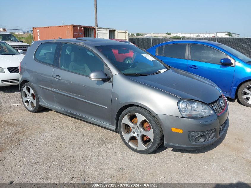 2009 Volkswagen Gti 2-Door VIN: WVWEV71KX9W068848 Lot: 39877325