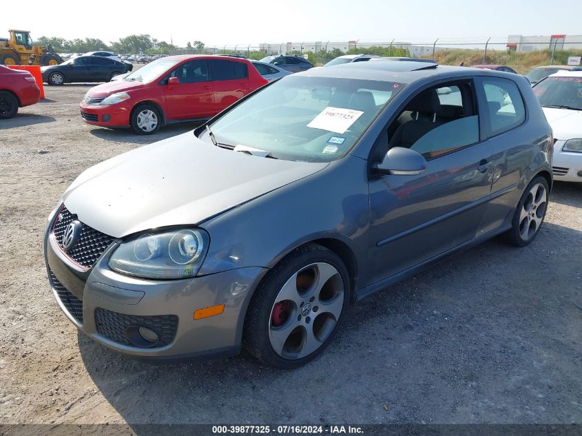 2009 Volkswagen Gti 2-Door VIN: WVWEV71KX9W068848 Lot: 39877325