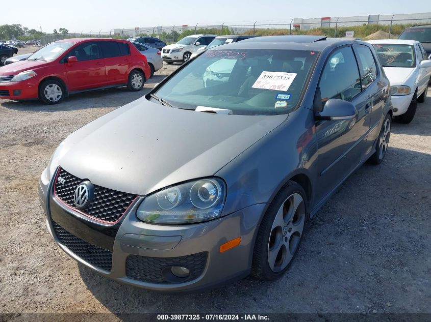 2009 Volkswagen Gti 2-Door VIN: WVWEV71KX9W068848 Lot: 39877325