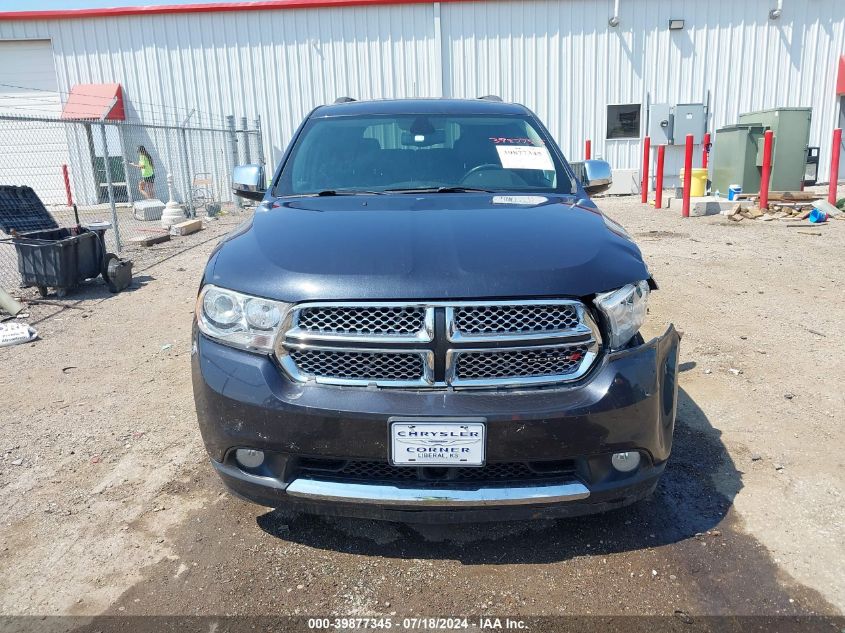 2013 Dodge Durango Citadel VIN: 1C4SDJET3DC530702 Lot: 39877345