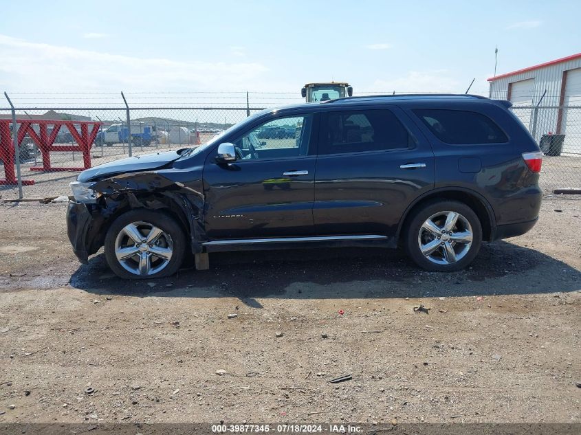 2013 Dodge Durango Citadel VIN: 1C4SDJET3DC530702 Lot: 39877345