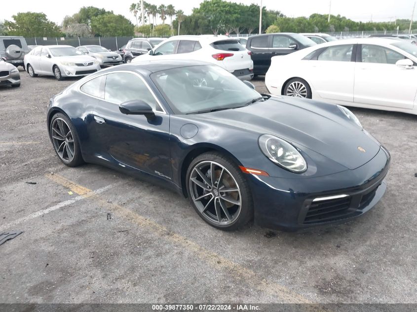 2021 PORSCHE 911, VIN: WP0AA2A96MS206041