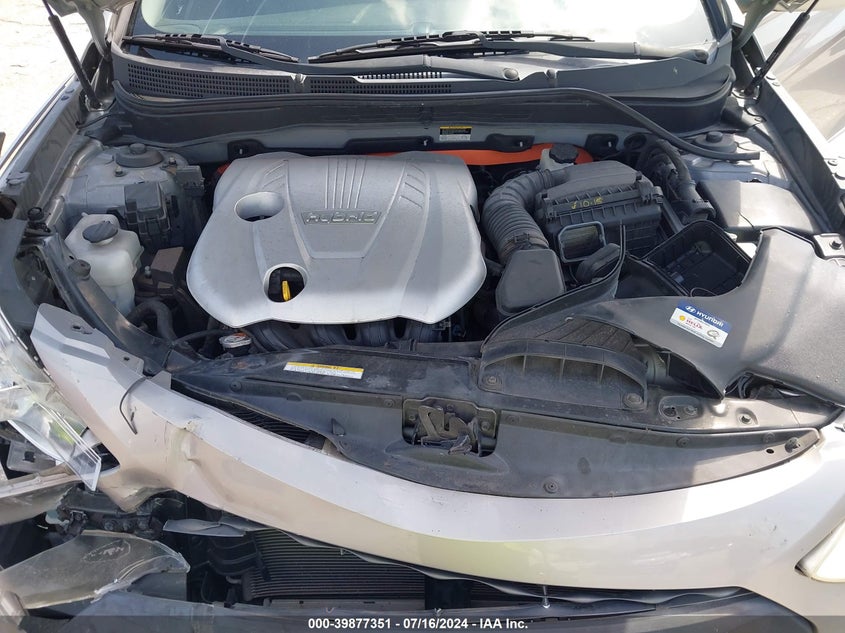 2012 Hyundai Sonata Hybrid VIN: KMHEC4A48CA028886 Lot: 39877351