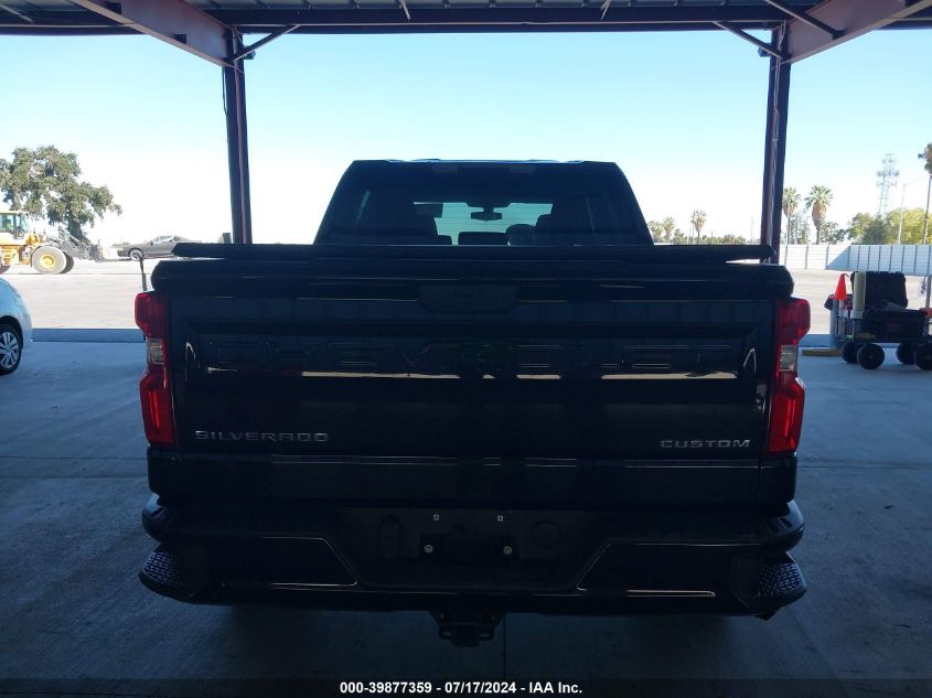 2021 Chevrolet Silverado 1500 2Wd Short Bed Custom VIN: 3GCPWBEK7MG200250 Lot: 39877359