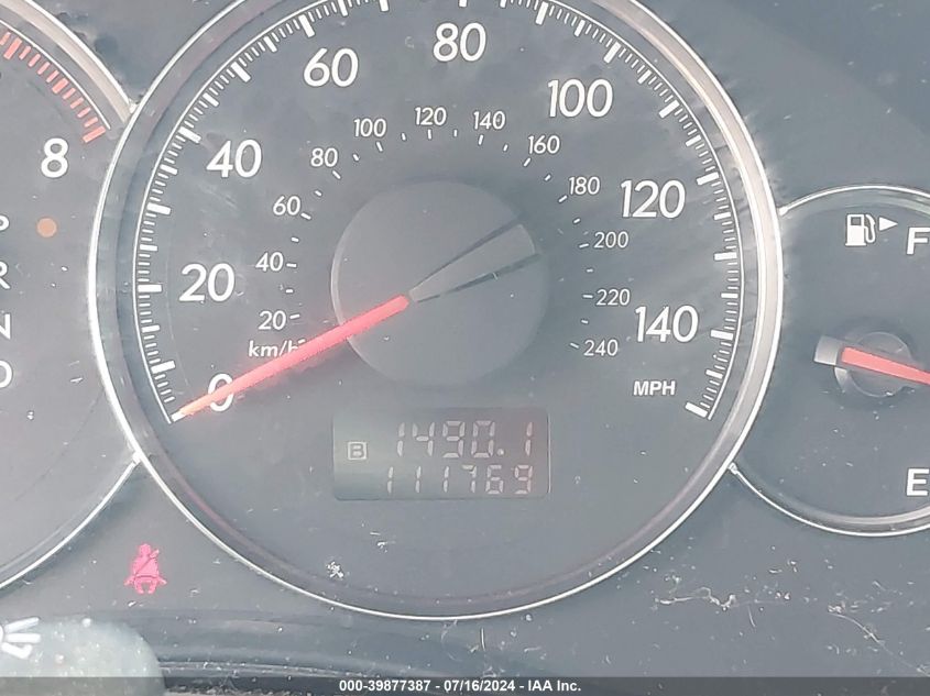 2009 Subaru Legacy 2.5I Limited VIN: 4S3BL626497216412 Lot: 39877387