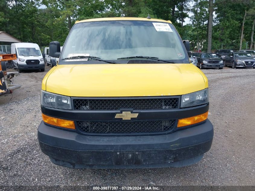 2021 Chevrolet Express Cargo Rwd 2500 Regular Wheelbase Wt VIN: 1GCWGAF7XM1168745 Lot: 39877397