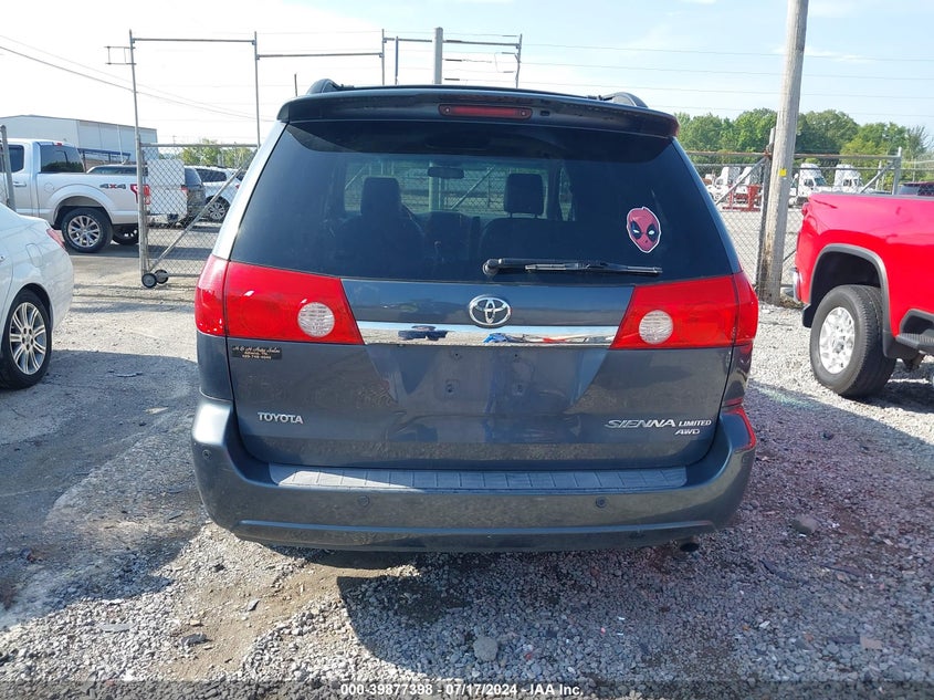 2009 Toyota Sienna Limited VIN: 5TDBK22C89S023459 Lot: 39877398