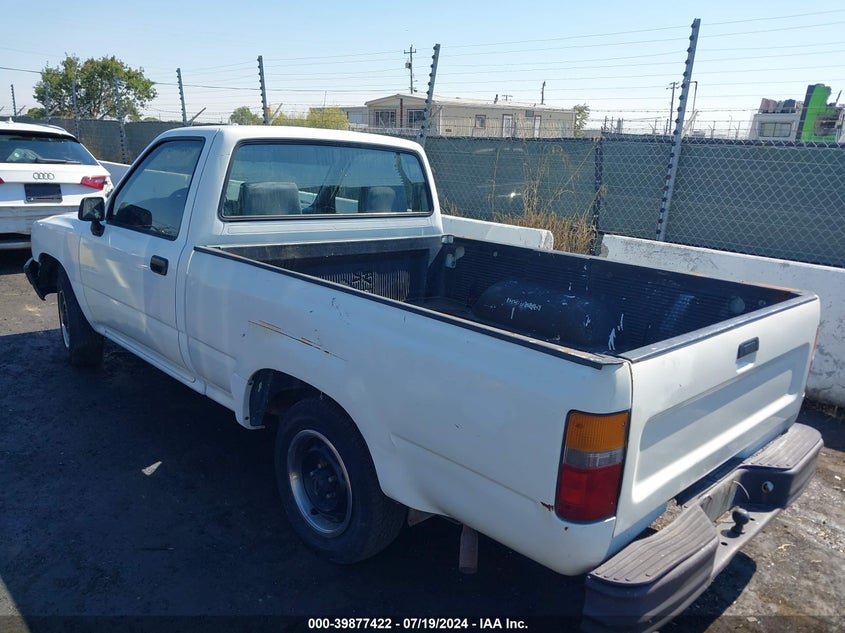 1993 Toyota Pickup 1/2 Ton Short Whlbase Stb VIN: 4TARN81A9PZ075621 Lot: 39877422