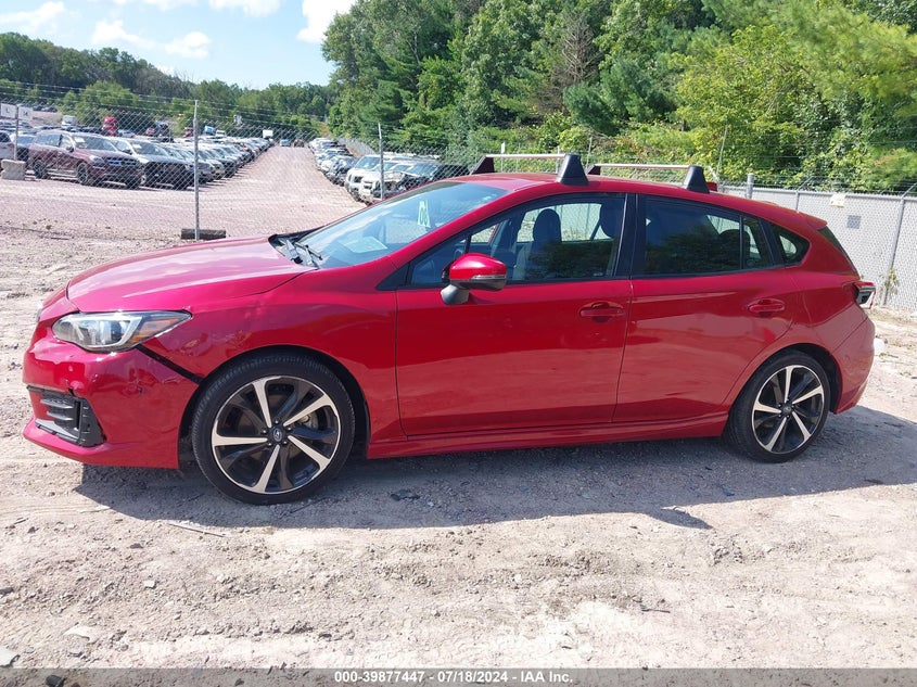 2023 Subaru Impreza Sport VIN: 4S3GTAL66P3715837 Lot: 39877447