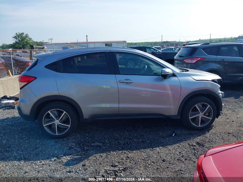 2022 Honda Hr-V Ex VIN: 3CZRU6H56NM752069 Lot: 39877456