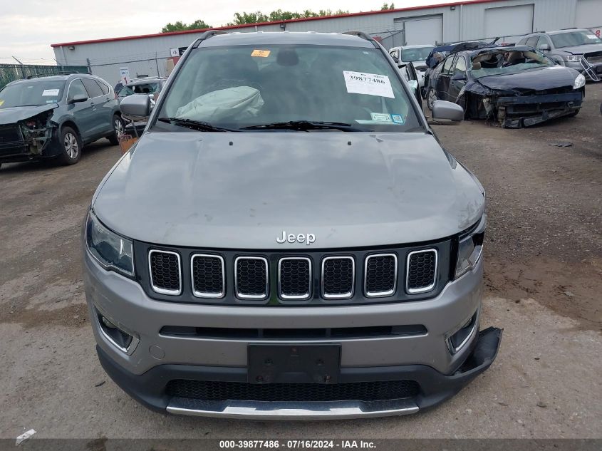 2020 Jeep Compass Limited VIN: 3C4NJCCB6LT129126 Lot: 39877486