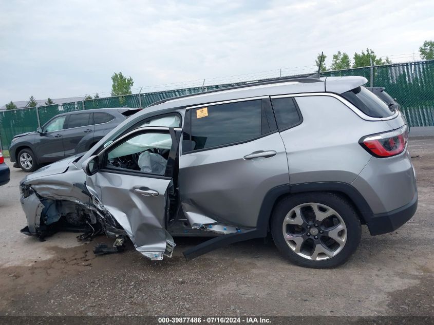 2020 Jeep Compass Limited VIN: 3C4NJCCB6LT129126 Lot: 39877486