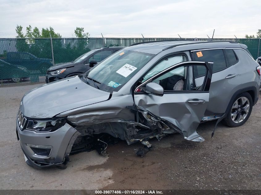 2020 Jeep Compass Limited VIN: 3C4NJCCB6LT129126 Lot: 39877486