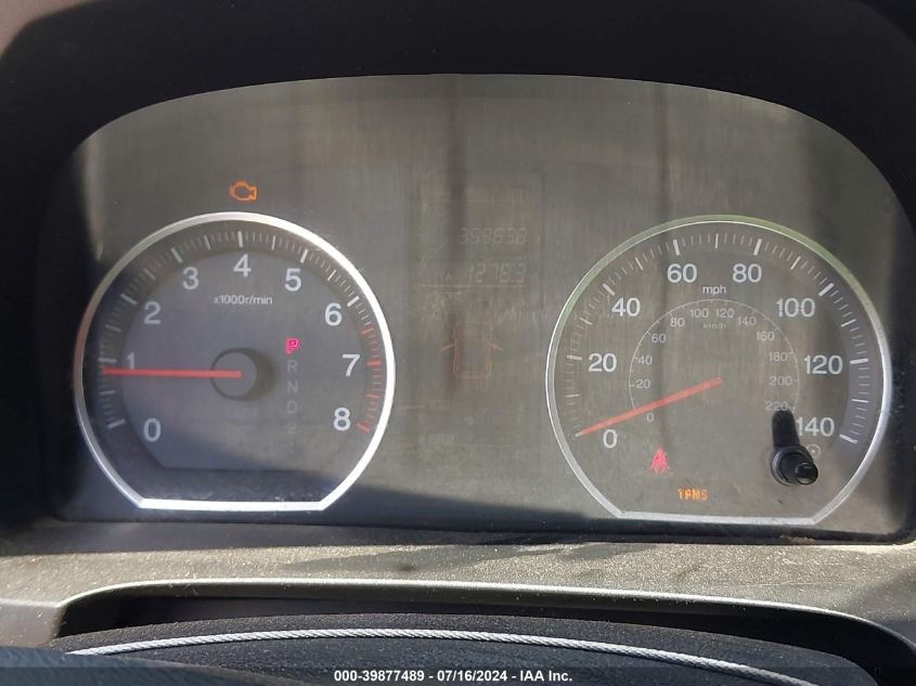 2008 Honda Cr-V Ex-L VIN: JHLRE387X8C023830 Lot: 39877489