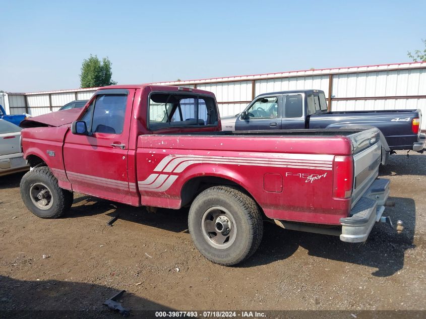 1995 Ford F150 VIN: 1FTEF14Y7SLA21102 Lot: 39877493