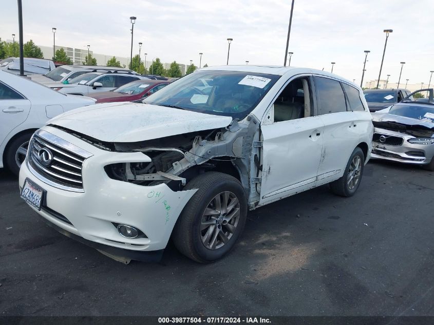 2013 Infiniti Jx35 VIN: 5N1AL0MM3DC333835 Lot: 39877504