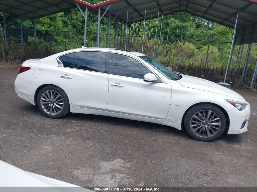 2018 Infiniti Q50 3.0T Luxe VIN: JN1EV7AR0JM443906 Lot: 39877518