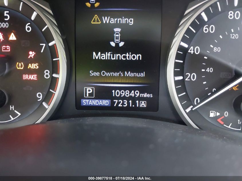 2018 INFINITI Q50 3.0T LUXE - JN1EV7AR0JM443906