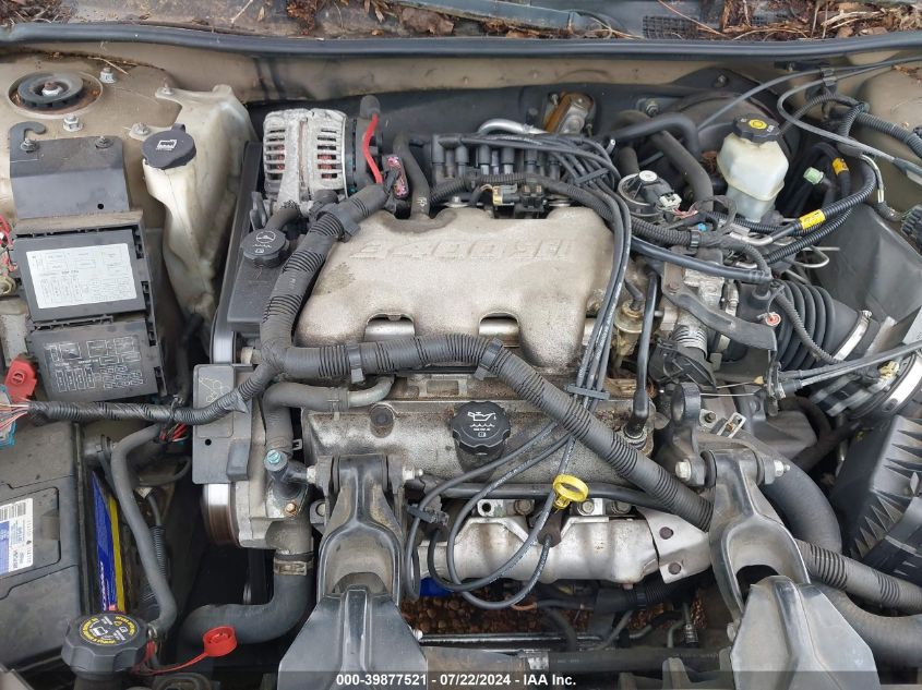 2005 Chevrolet Impala VIN: 2G1WF52E759207408 Lot: 39877521