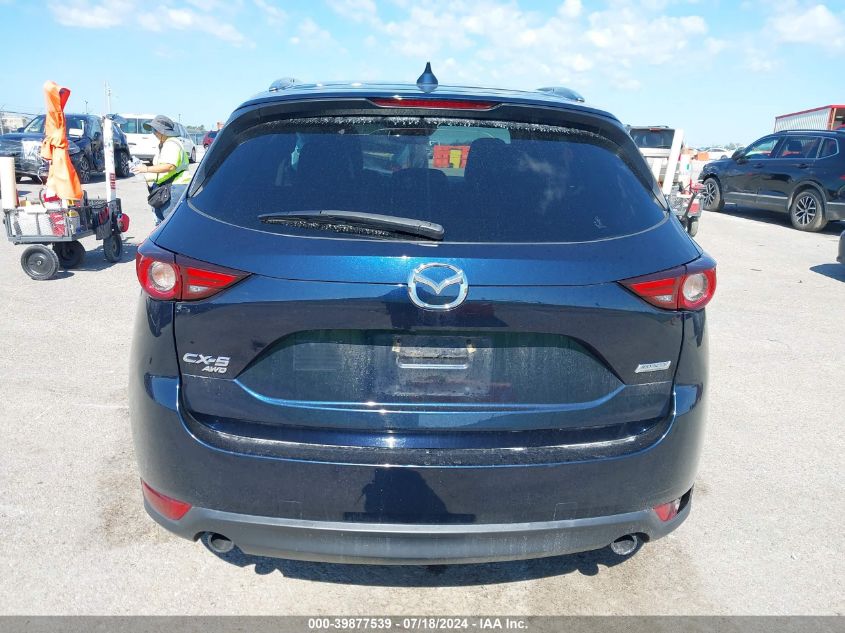 2019 Mazda Cx-5 Grand Touring Reserve VIN: JM3KFBDY3K0571818 Lot: 39877539