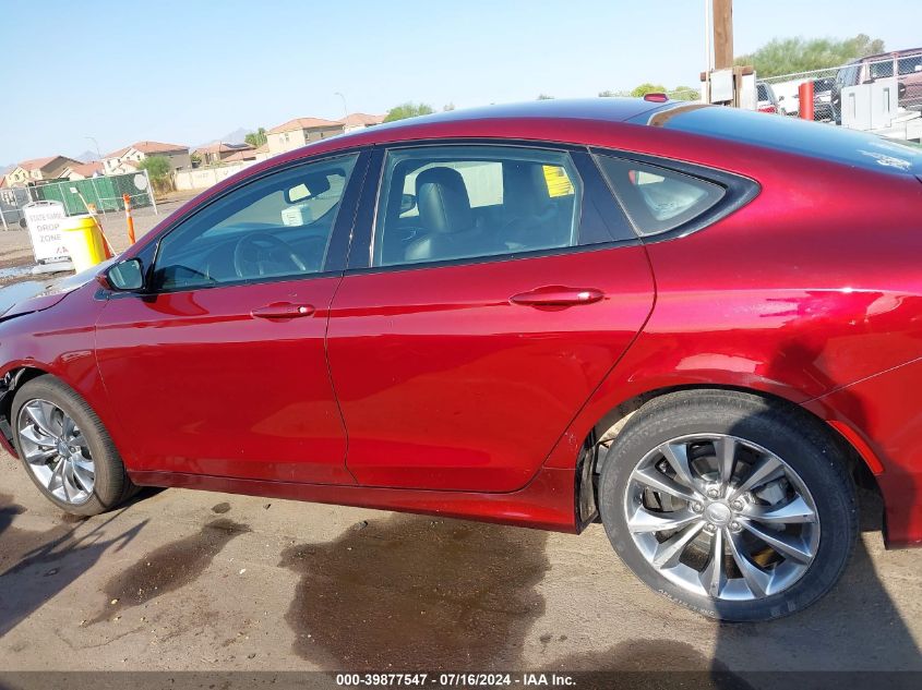 2015 Chrysler 200 S VIN: 1C3CCCBG7FN533219 Lot: 39877547