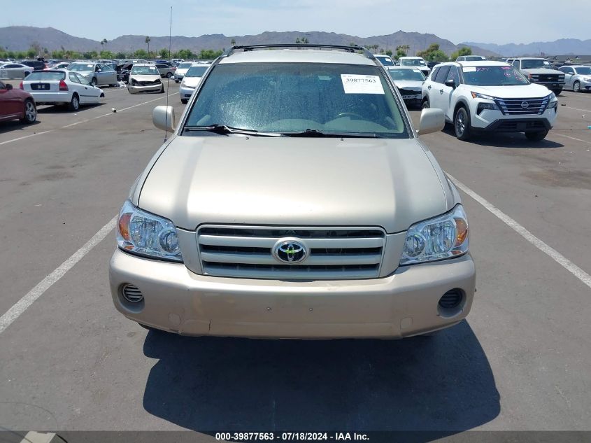 2004 Toyota Highlander V6 VIN: JTEDP21A240024897 Lot: 39877563