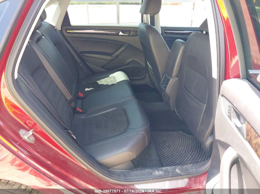 2015 Volkswagen Passat Sel VIN: 1VWCV7A36FC061891 Lot: 39877571