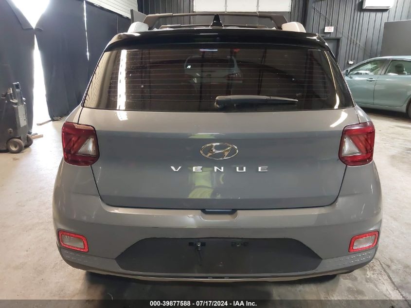 2022 Hyundai Venue Limited VIN: KMHRC8A36NU150552 Lot: 39877588