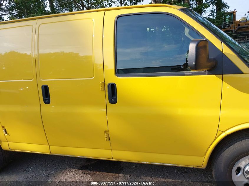 2021 Chevrolet Express G2500 VIN: 1GCWGAF70M1168737 Lot: 39877597