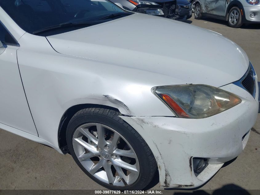 2011 Lexus Is 250 250 VIN: JTHBF5C27B5130458 Lot: 39877629