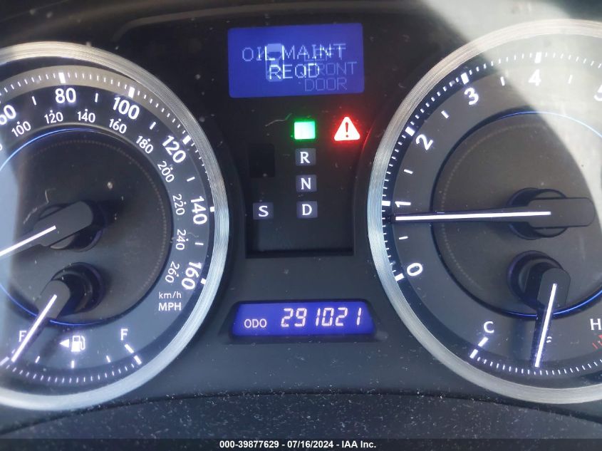 2011 Lexus Is 250 250 VIN: JTHBF5C27B5130458 Lot: 39877629