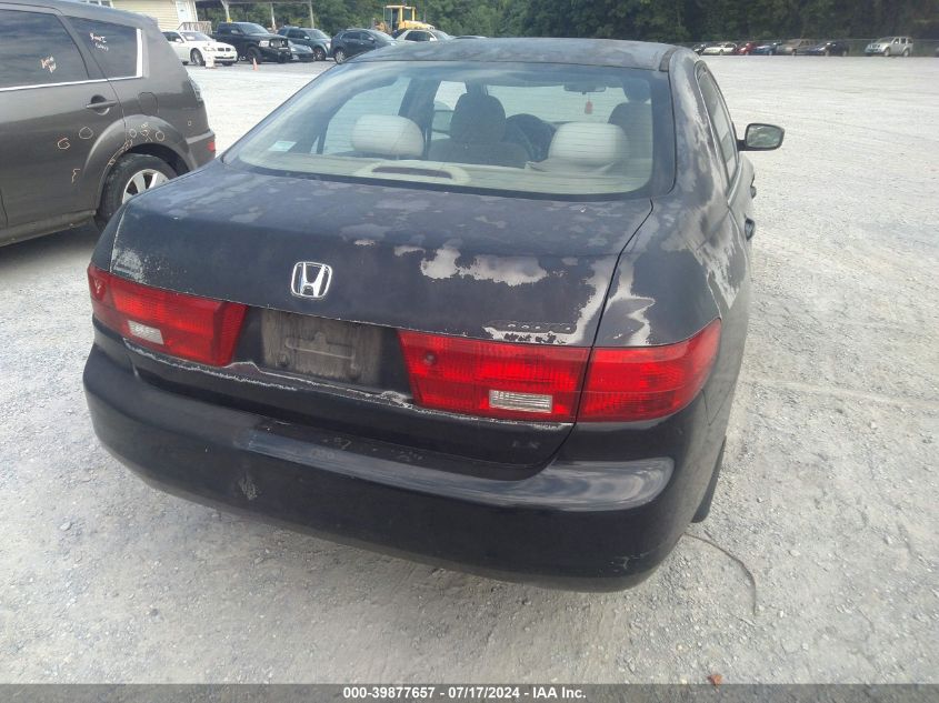2005 Honda Accord Lx VIN: 1HGCM56455A029781 Lot: 39877657