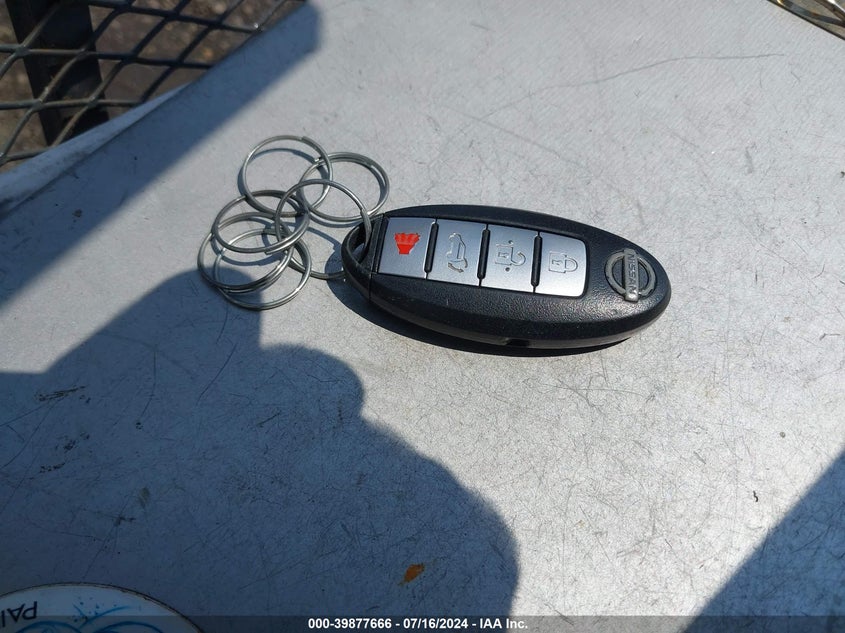 2011 Nissan Murano Sl VIN: JN8AZ1MW1BW167244 Lot: 39877666