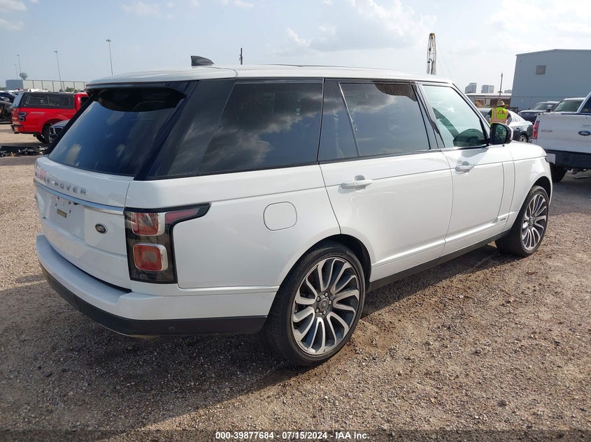 VIN SALGS5RE0JA382104 2018 LAND ROVER RANGE ROVER 5.0L V8 SUPERCHARGED