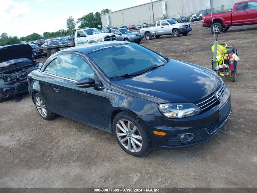 2013 VOLKSWAGEN EOS KOMFORT - WVWBW8AHXDV003930