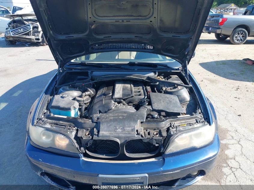 2004 BMW 325Ci Ci VIN: WBABD33444PL02477 Lot: 39877696