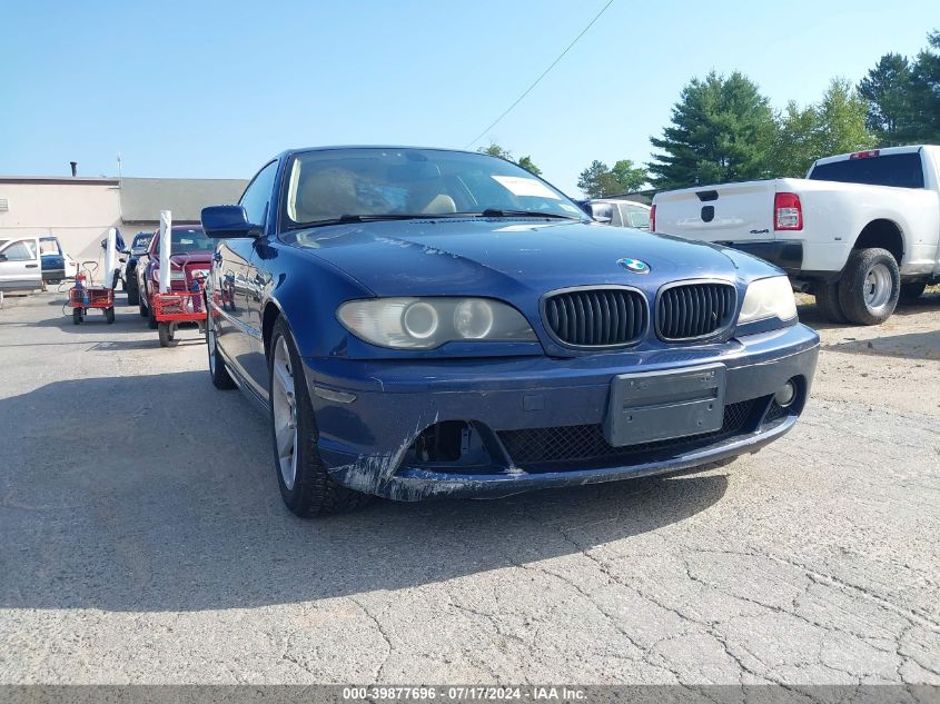 2004 BMW 325Ci Ci VIN: WBABD33444PL02477 Lot: 39877696