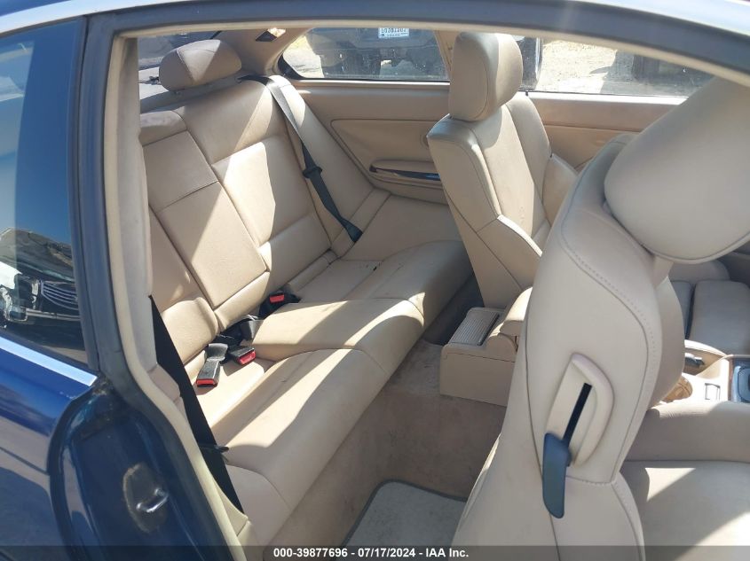 2004 BMW 325Ci Ci VIN: WBABD33444PL02477 Lot: 39877696